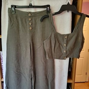 Aeropostale olive outfit